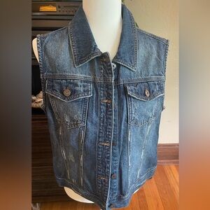 Mudd XL denim vest VNTG
